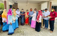 नगरसेविका निर्मला कुटे यांच्या वाढदिवसानिमित्त आरोग्य कर्मचार्‍यांना स्टिमरचे वाटप..!