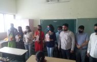 युवासेना नेते अजिंक्य उबाळे यांच्या वाढदिवसानिमित्त गुणवंत विद्यार्थ्यांचा सत्कार