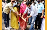 चिंचवडच्या श्रीधरनगर परिसरातील सिमेंट काँक्रीटच्या रस्त्याच्या कामाचा महापौरांच्या हस्ते शुभारंभ