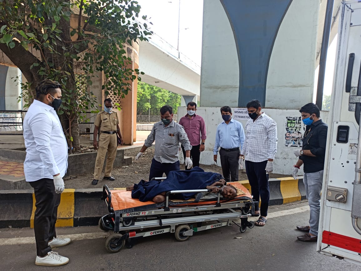 'भाजयुमो'च्या पदाधिकाऱ्यांमुळे बेवारस रुग्णाला मिळाले वेळेवर उपचार..!