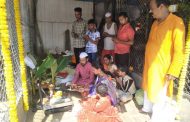 पिंपरीतील फूल बाजारात 'घबाडषष्टी' सण उत्साहात साजरा
