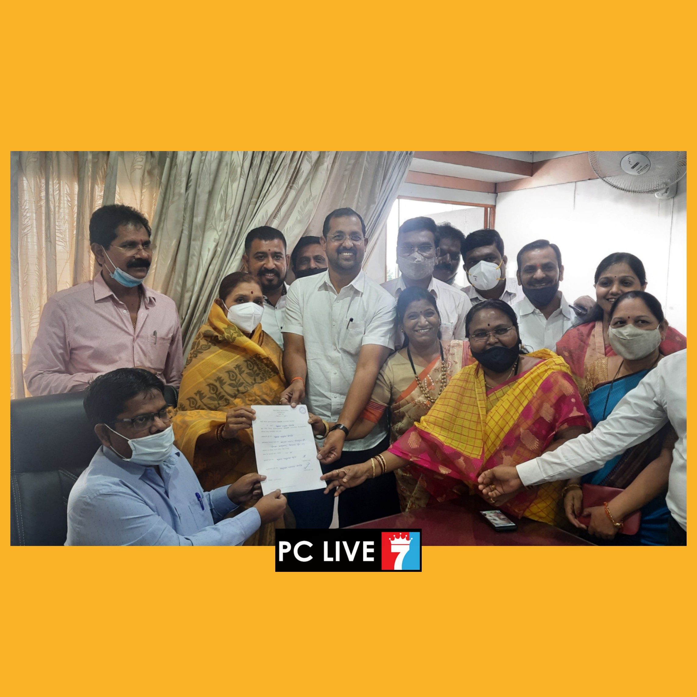 उपमहापौर पदासाठी भाजपकडून केशव घोळवे यांचा उमेदवारी अर्ज दाखल