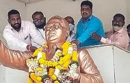 भारतीय लहुजी पँथर व शिवशाही व्यापारी संघाच्या वतीने भारतरत्न डॉ. बाबासाहेब आंबेडकर यांना अभिवादन