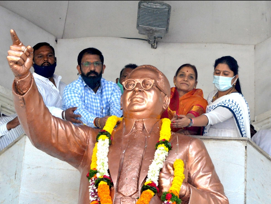 भारतरत्न डॉ. बाबासाहेब आंबेडकर यांनी राष्ट्रासाठी दिलेले योगदान अनन्यसाधारण - महापौर माई ढोरे