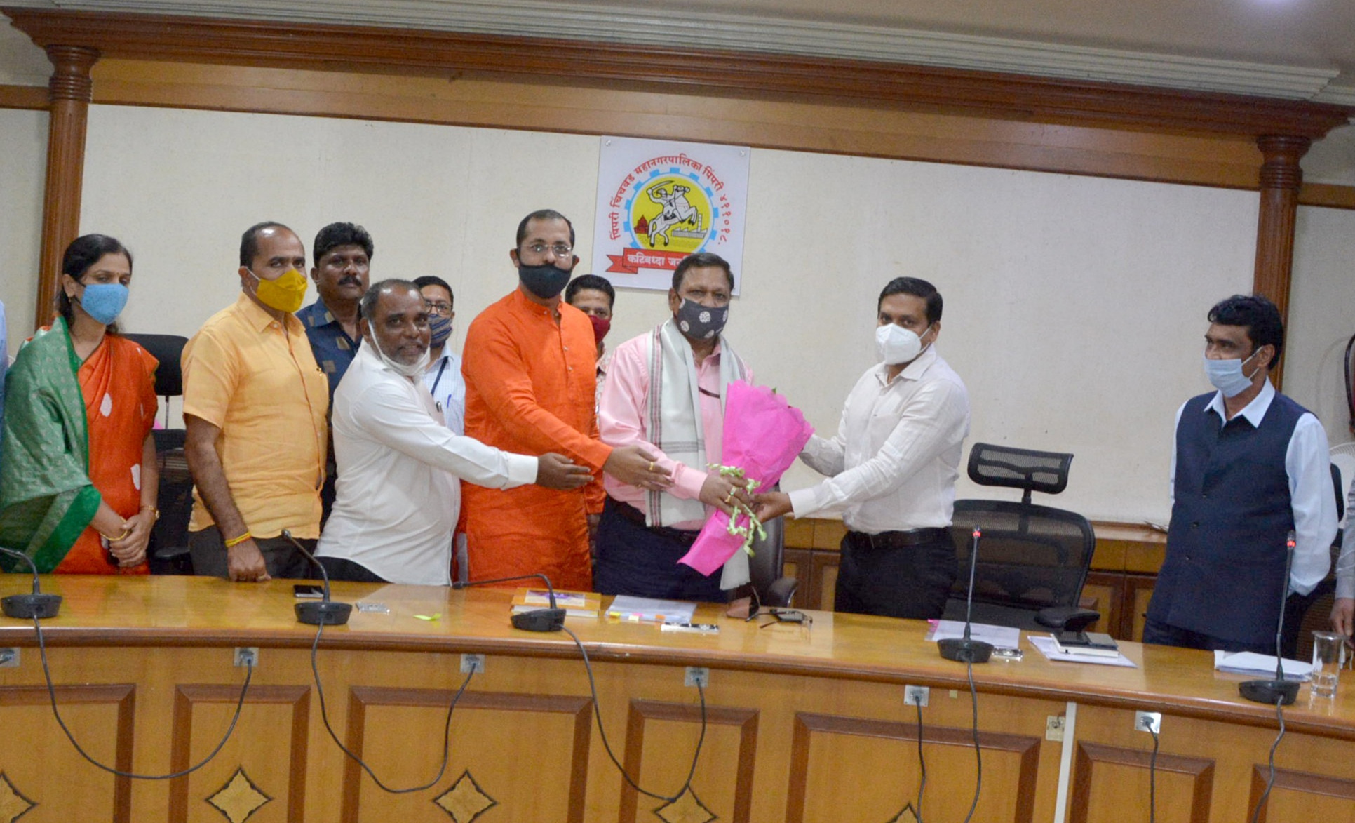 राष्ट्रीय सफाई कर्मचारी आयोगाच्या शिष्टमंडळाची पिंपरी चिंचवड महापालिकेस भेट..!