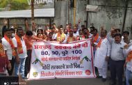 इंधन दरवाढी विरोधात पिंपरीत शिवसेनेचे आंदोलन