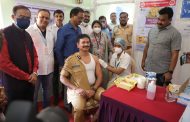 पोलीस आयुक्त कृष्णप्रकाश यांनी घेतली कोरोनाची लस; शहरात पोलिसांच्या लसीकरणाला सुरूवात