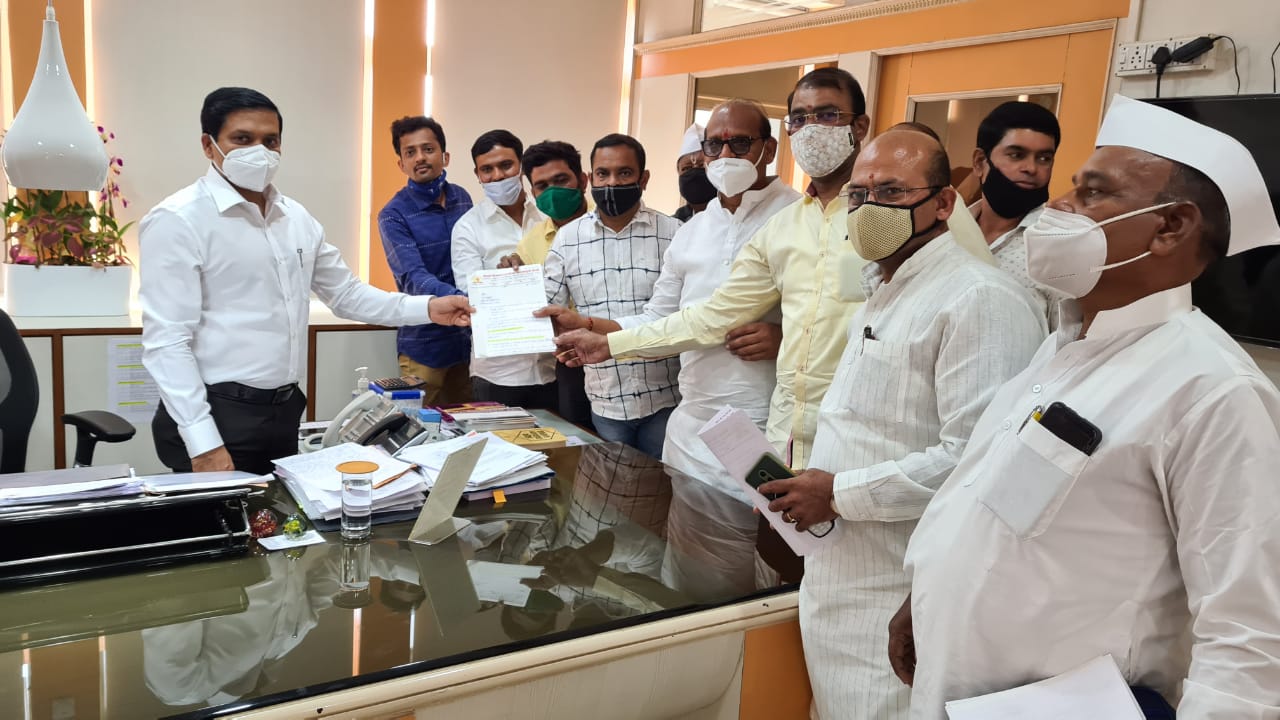 पूर्ण शास्तीकर माफीसाठी माजी आमदार विलास लांडे आक्रमक