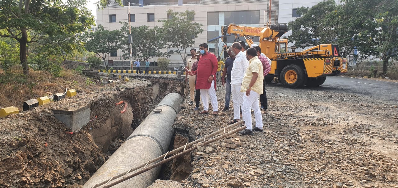 आंद्रा, भामा आसखेड प्रकल्पाच्या पूर्णत्वासाठी आमदार महेश लांडगे 'ऑनफिल्ड'
