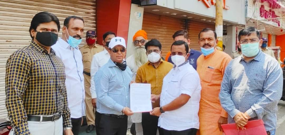 लॉकडाऊनला विरोध करणाऱ्या पिंपरीतील व्यापाऱ्यांना भाजपाचा पाठिंबा