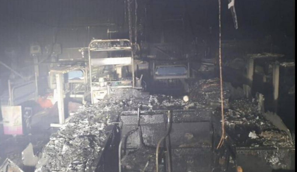 धक्कादायक : विरारमध्ये रूग्णालयाला लागलेल्या आगीत १३ करोना रूग्णांचा होरपळून मृत्यू