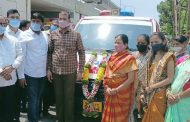 पार्थ पवार सोशल फाऊंडेशनच्या माध्यमातून दापोडी येथे रुग्णवाहिकेचे लोकार्पण