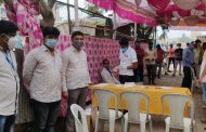 तापकीरनगर येथील ओम साई ग्रुपच्यावतीने नागरिकांची 'रॅपिड अँटीजेन टेस्ट'