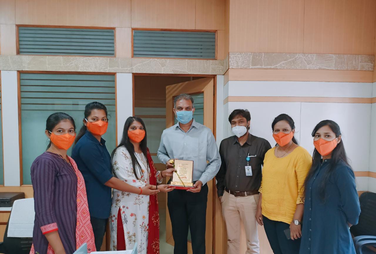 भाजपच्या युवती सहसंयोजिका वैशाली खाड्ये यांच्या मार्गदर्शनाखाली 'सेवाकार्य दिन' उत्साहात