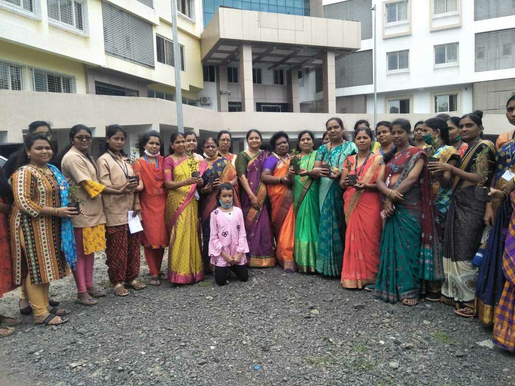 ग्लोबल वॉर्मिंगवर वृक्षारोपण हाच पर्याय - गिरीजा कुदळे