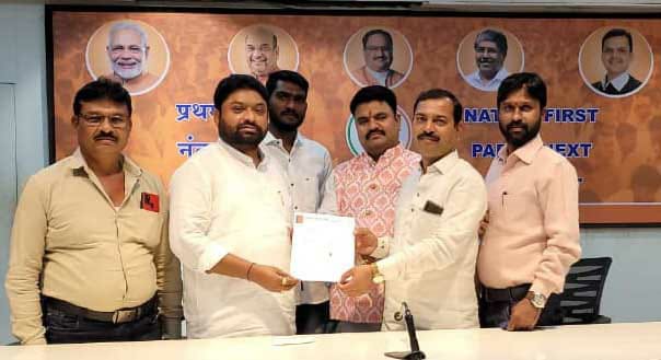 मनोज तोरडमल यांची भाजपाच्या अनुसूचीत जाती मोर्चाच्या प्रदेश उपाध्यक्षपदी निवड