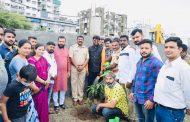 पोलीस फ्रेन्ड्स वेलफेअरच्या वतीने रावेत पोलीस स्टेशन येथे वृक्षारोपण