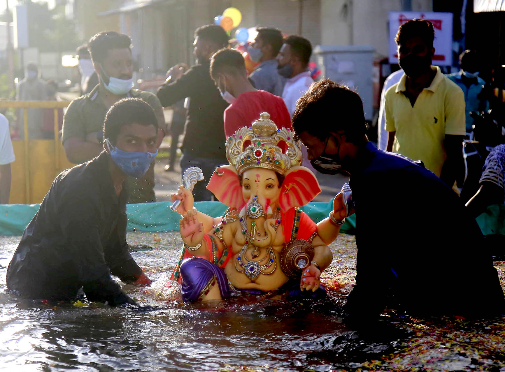 अनंत चतुर्दशी दिवशी शहरात ५९ हजार ५६६ गणेश मूर्तींचे संकलन व विसर्जन