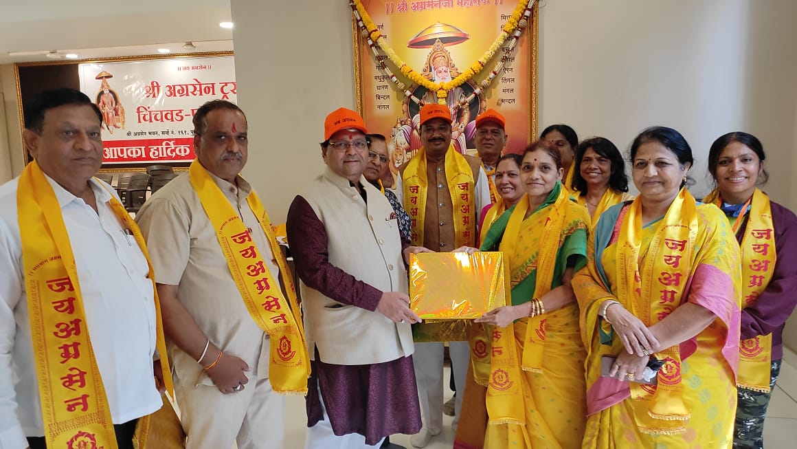 श्री अग्रसेन महाराज जयंती निमित्त सायकल रॅलीचे आयोजन