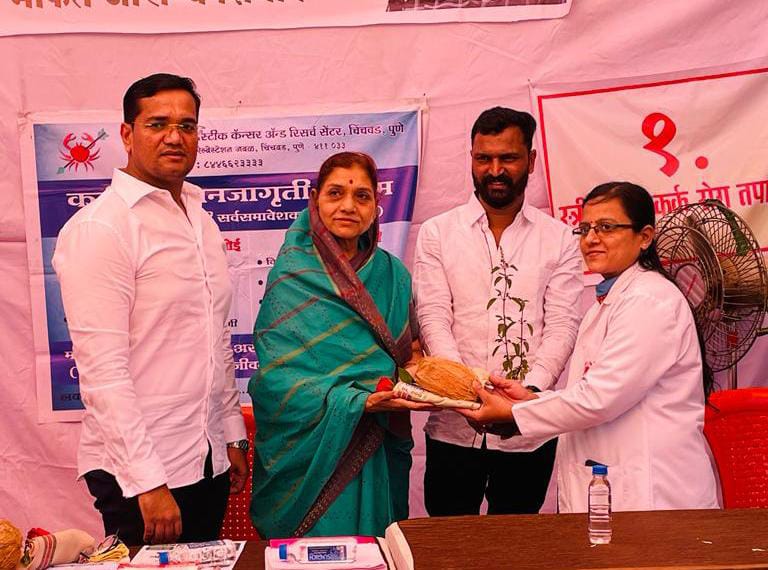 थेरगाव मधील सामाजिक कार्यकर्ते रवि भिलारे यांच्या वाढदिवसानिमित्त मोफत आरोग्य शिबीर संपन्न