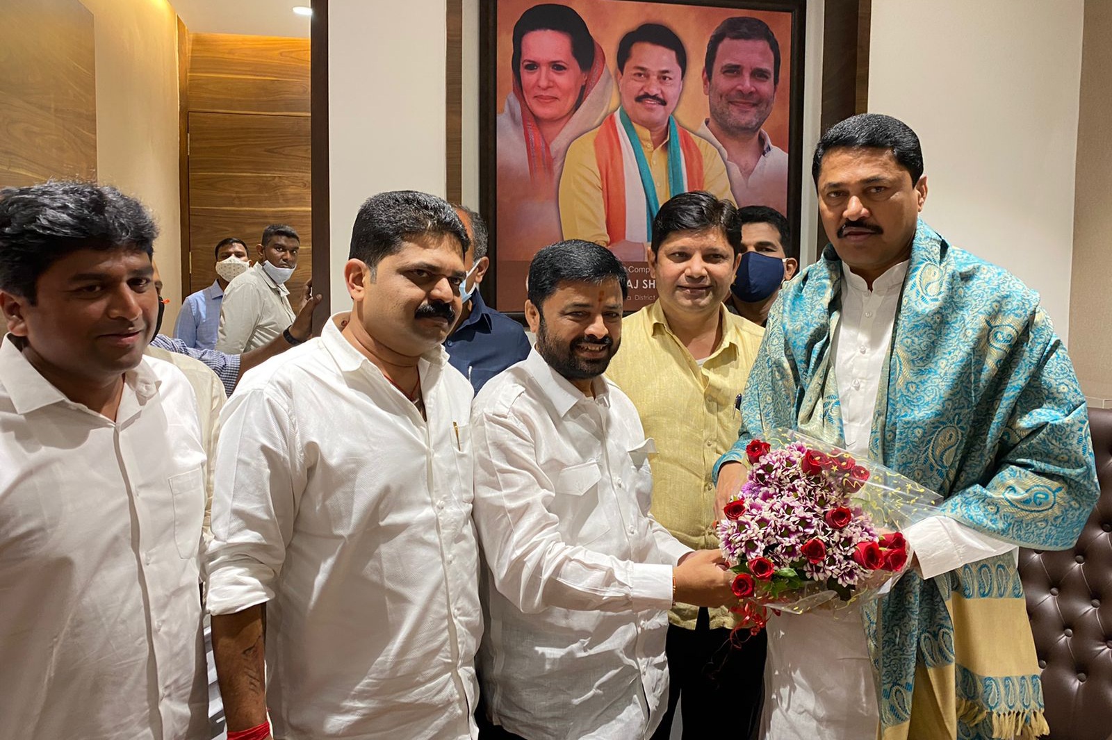 प्रदेशाध्यक्ष नाना पटोले यांच्या समवेत पिंपरी चिंचवड शहर काँग्रेस पदाधिकाऱ्यांची संघटनात्मक चर्चा