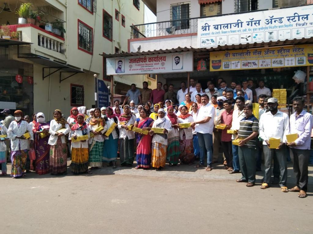 रूपीनगर येथील १२५ 'आरोग्यदुतांचा' सन्मान; माजी नगरसेवक शांताराम बापू भालेकर यांचा पुढाकार