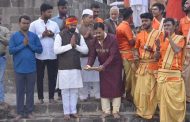 मोशीमध्ये इंद्रायणी घाटावर पोलिस आयुक्त कृष्णप्रकाश यांच्या उपस्थितीत छटपुजा महोत्सवाचा समारोप