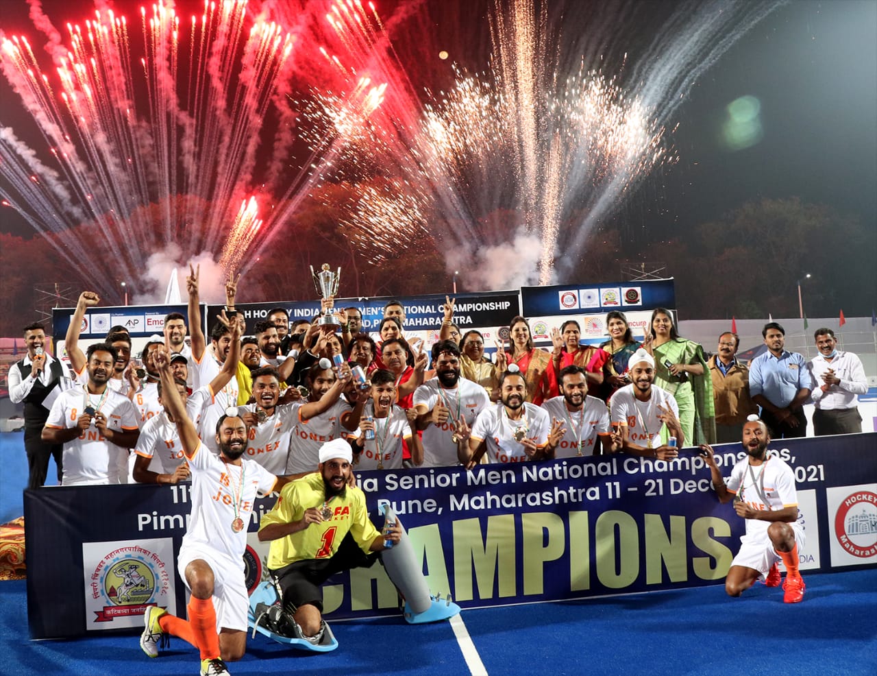 राष्ट्रीय हॉकी स्पर्धेच्या अंतिम लढतीत पंजाब संघ ठरला विजेतेपदाचा मानकरी