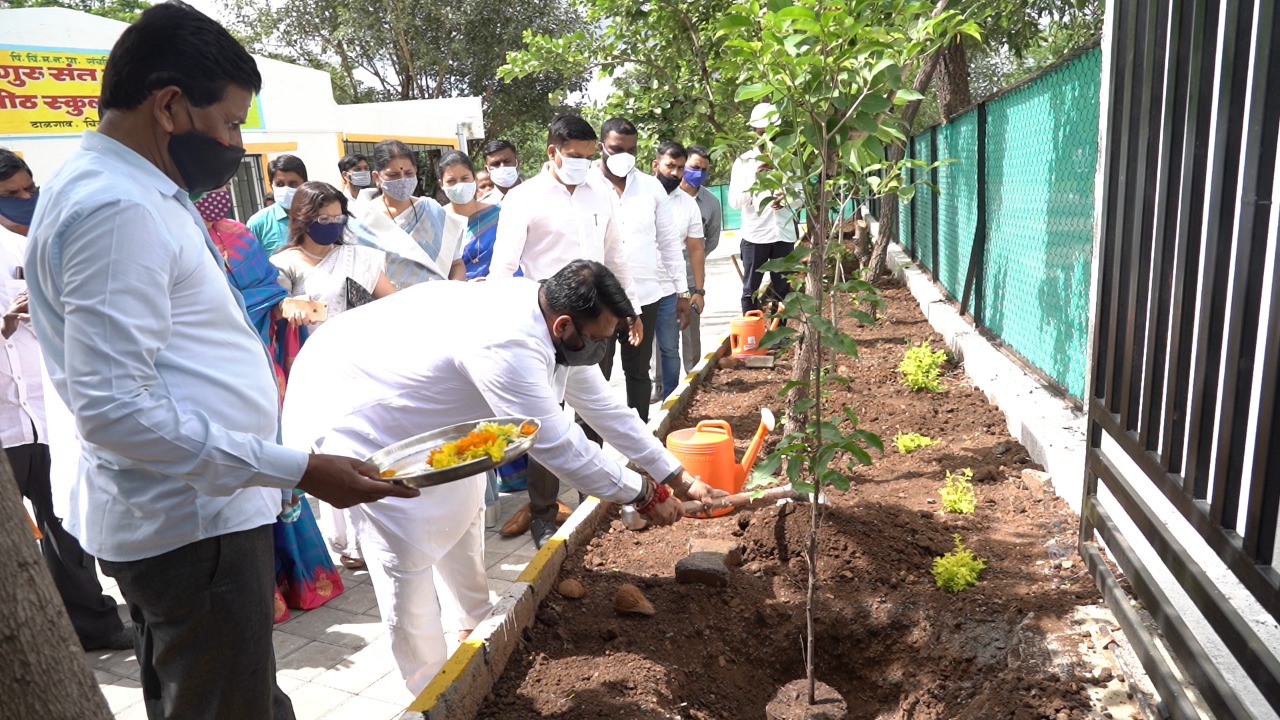 आमदार महेश लांडगे यांच्या प्रयत्नाने संतपीठ सज्ज, नर्सरी-पाचवीचे प्रवेश सुरू!