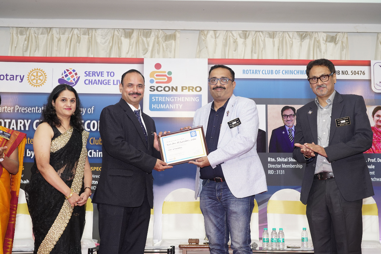 कॉर्पोरट रोटरी क्लबचा पदग्रहण समारंभ उत्साहात, रामचंद्र मायदेव यांची अध्यक्षपदी निवड