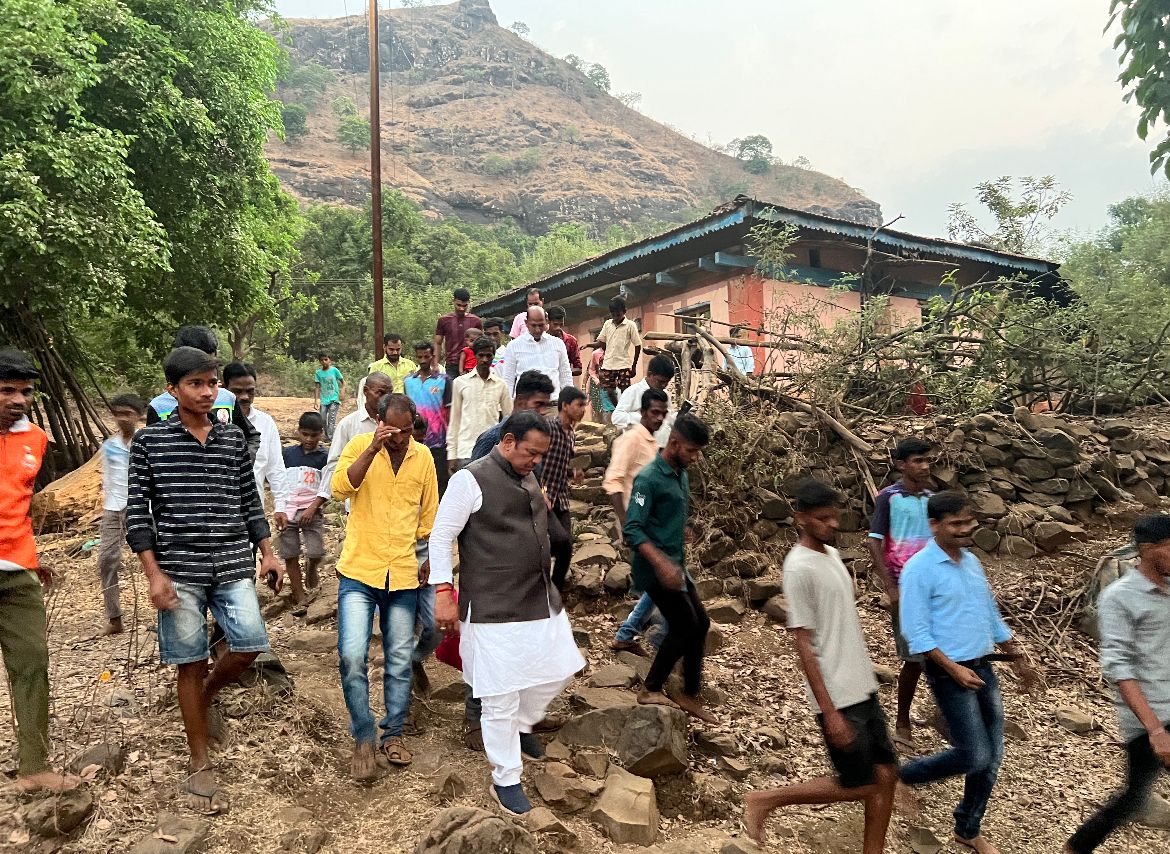 खासदार श्रीरंग बारणे यांच्या प्रयत्नांना यश; दुर्गम भागातील तुंगी आदिवासी पाड्यावर जाणाऱ्या रस्त्याचे काम प्रगतीपथावर