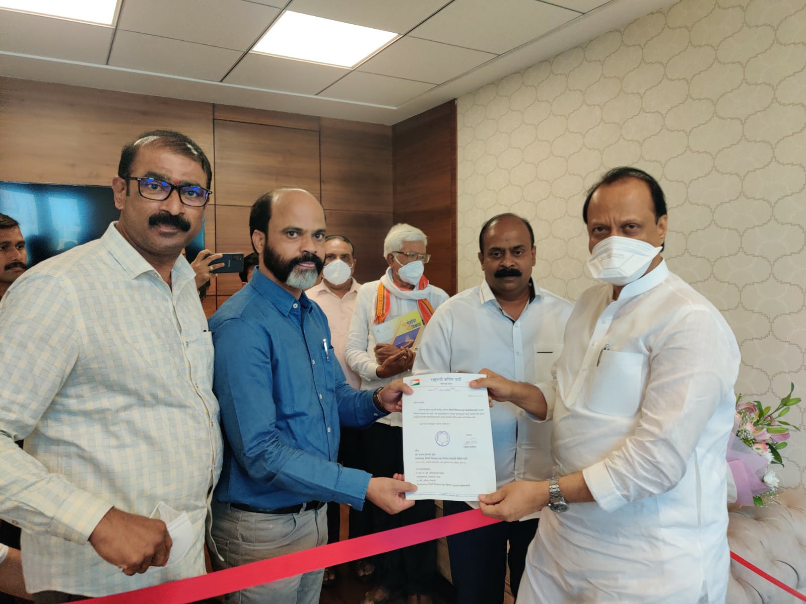 राष्ट्रवादी काँग्रेसच्या शहर कार्याध्यक्षपदी फजल शेख यांची नियुक्ती