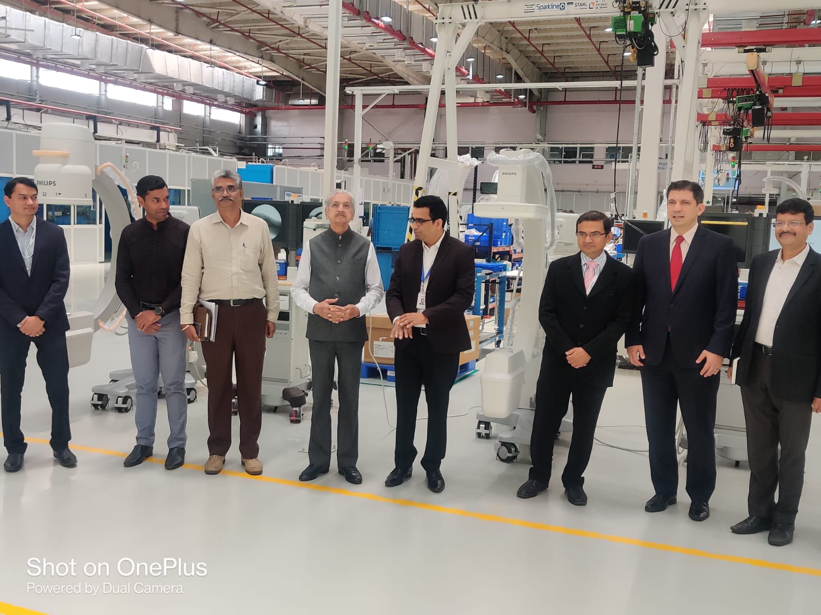 चाकण येथील फिलिप्स इंडिया कंपनीचे वैद्यकीय उपकरण निर्मितीचे काम उल्लेखनीय