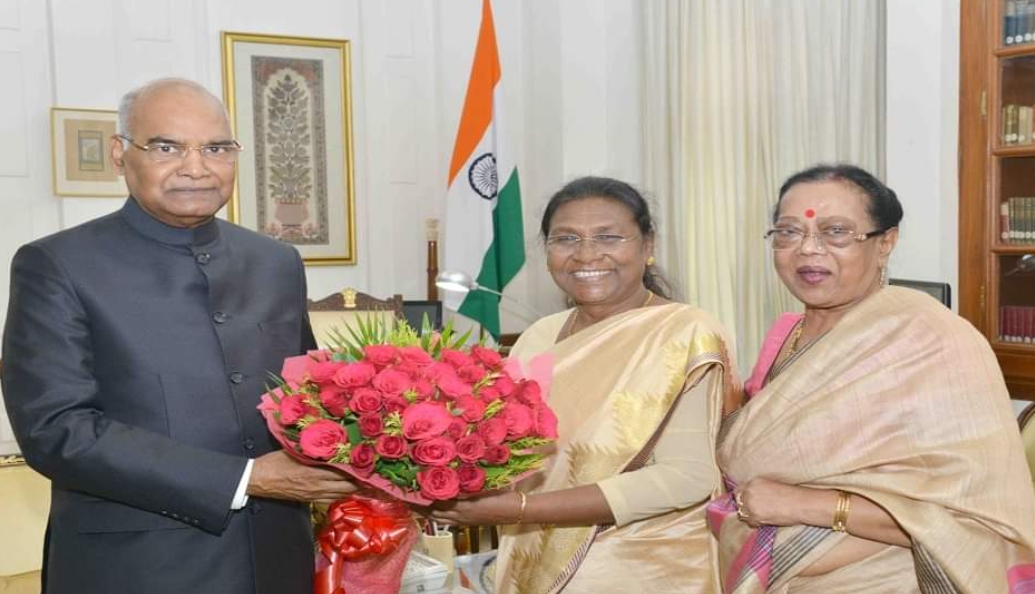 भारताच्या राष्ट्रपतीपदी द्रौपदी मुर्मू