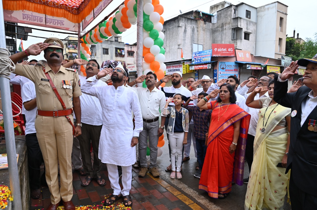 कायदा व सुव्यवस्था सांभाळल्यानेच देश बलशाली होतो - सहाय्यक पोलिस निरीक्षक विजयकुमार धुमाळ