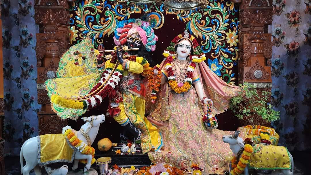 श्रीकृष्ण जन्माष्टमीनिमित्त रावेत येथील 'इस्कॉन' मंदिरात विविध कार्यक्रमांचे आयोजन
