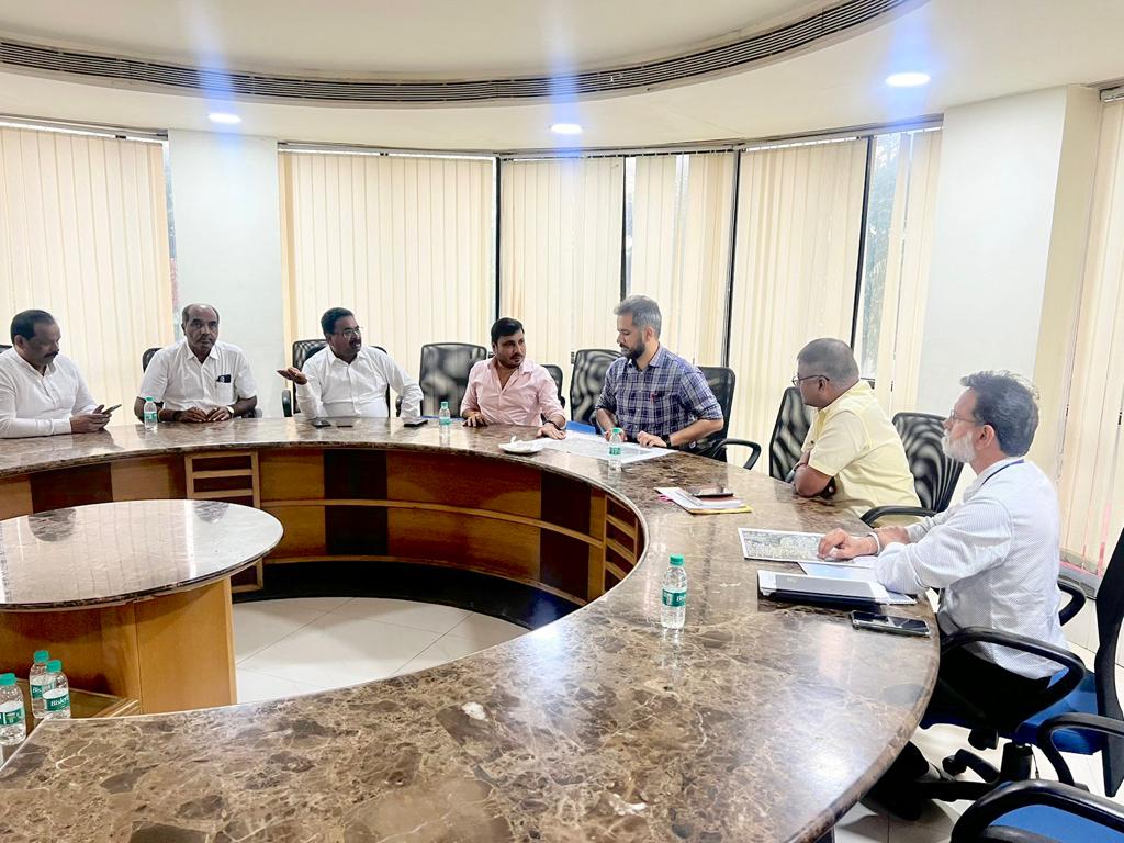 पिंपळे सौदागर - रहाटणी परिसरातील प्रलंबित कामे लवकरच मार्गी लागणार; शत्रुघ्न काटे यांनी घेतली महापालिका आयुक्तांसोबत बैठक