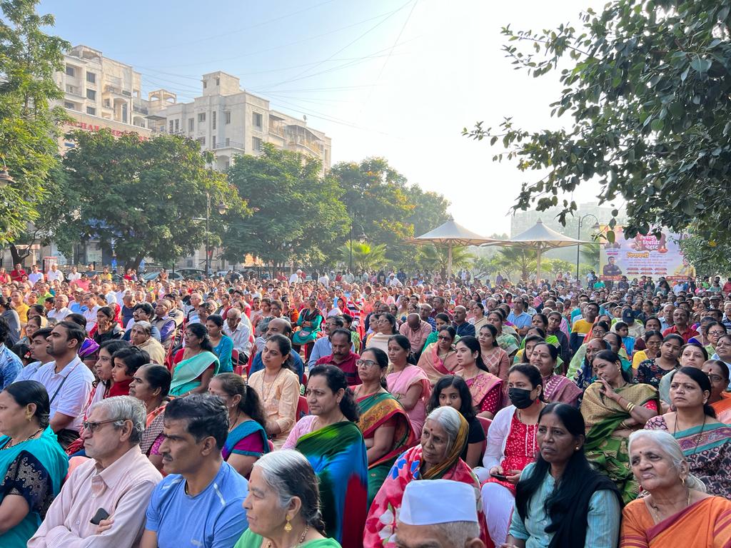 पिंपळे सौदागरमध्ये रंगली दिवाळी पहाटची सुरेल मैफिल