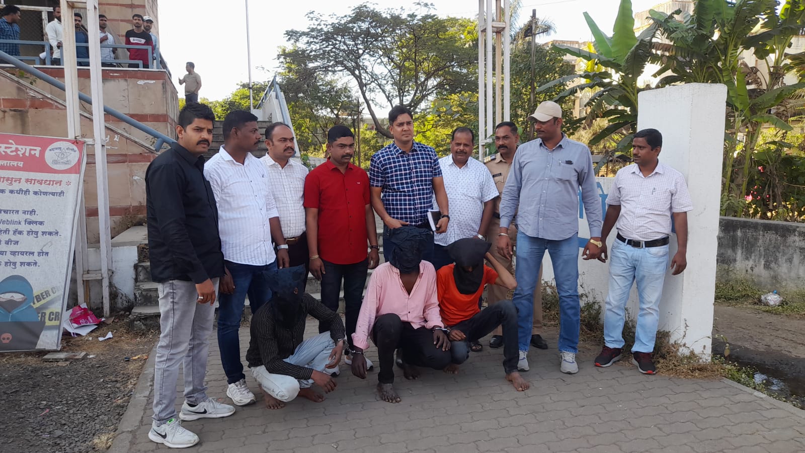 तरुणाच्या खूनप्रकरणी पाच तासांत चौघे जेरबंद; जाधववाडी येथील बैलगाडा घाटात झाला होता खून