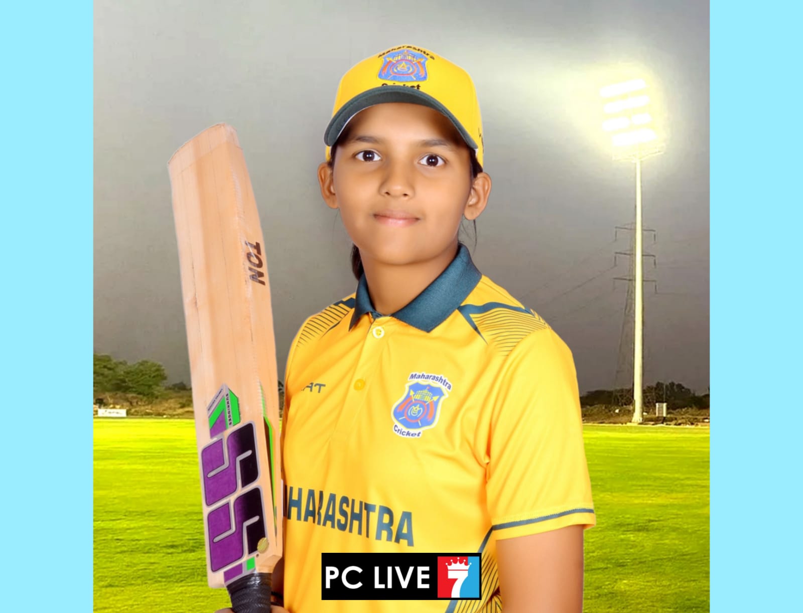 वाकडची कन्या कु.परिनिता युवराज पाटील हिची महाराष्ट्र क्रिकेट संघात निवड