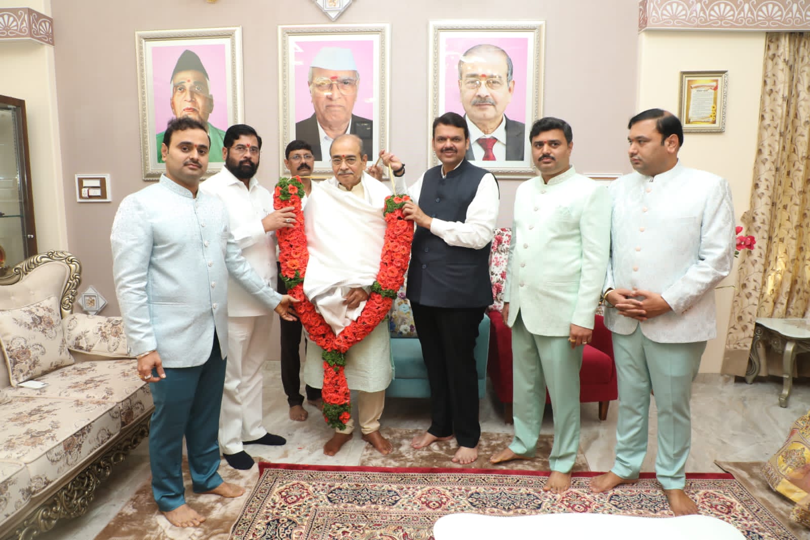 ज्येष्ठ समाजसेवक आणि निरूपणकार आप्पासाहेब धर्माधिकारी यांना महाराष्ट्र भूषण पुरस्कार जाहीर