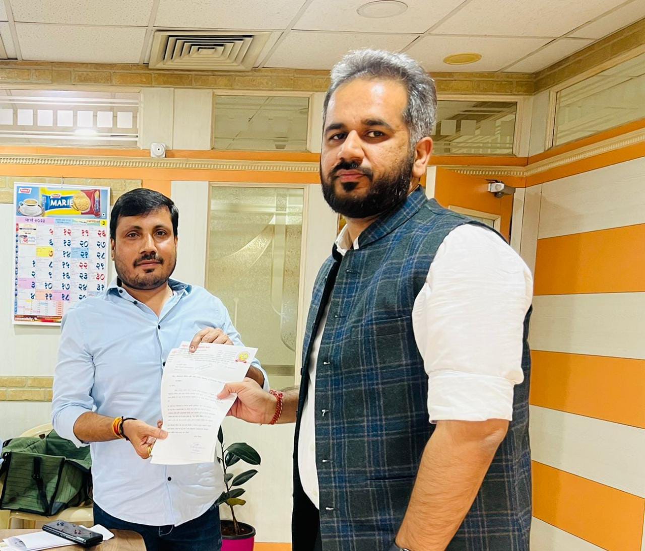 पिंपळेसौदागर मधील राजमाता जिजाऊ उद्यानातील नवीन पाण्याची टाकी तात्काळ कार्यान्वित करावी; शत्रुघ्न काटे यांचे आयुक्तांना निवेदन