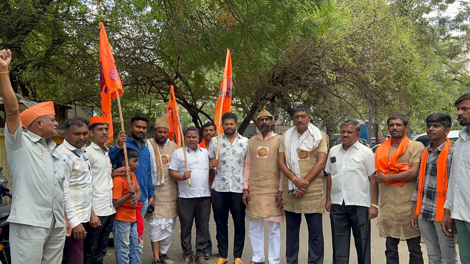 ओबीसी आरक्षण मागणारी 'मराठा वनवास यात्रा' पिंपरी चिंचवड शहरात दाखल