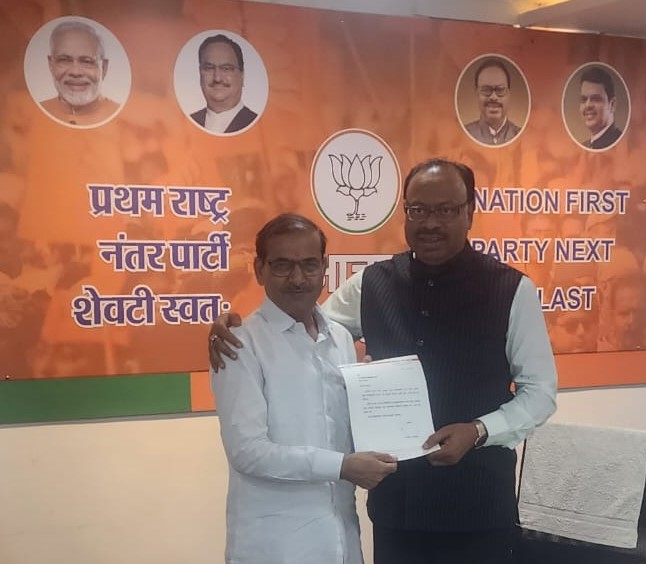 भाजपा प्रदेश कार्यकारिणीवर पिंपरी चिंचवड मधून सदाशिव खाडे यांची निवड