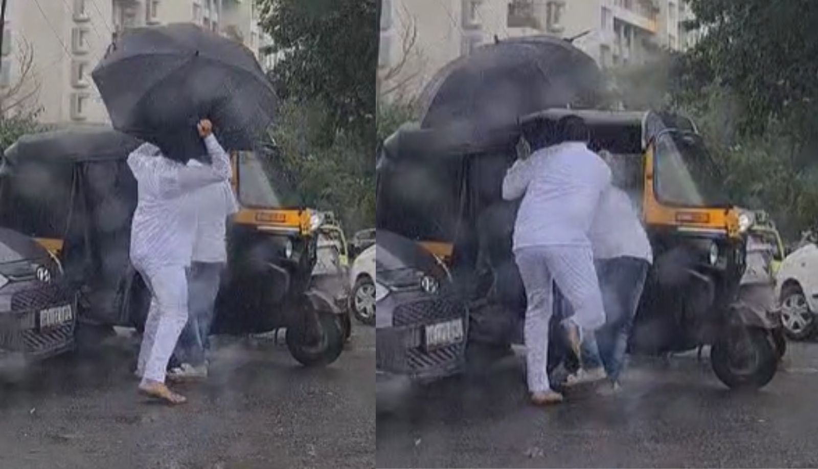 अजितदादा पवारांचे समर्थक बाबुराव चांदेरेंची रिक्षाचालकाला मारहाण, व्हिडिओ व्हायरल