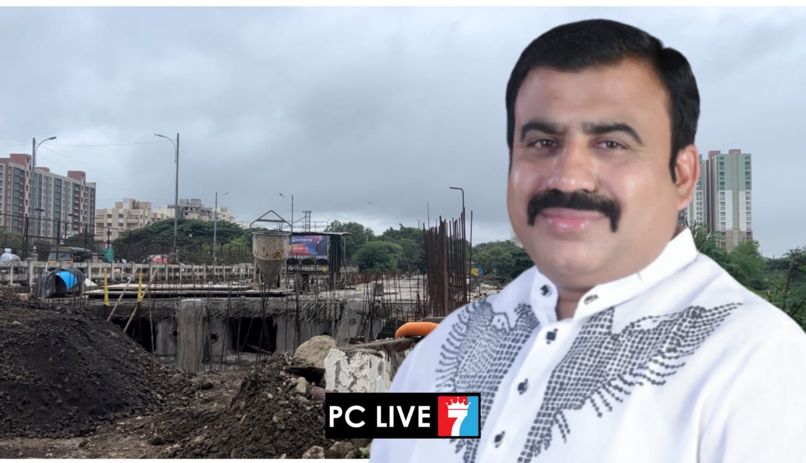 पिंपरीगाव ते पिंपळे सौदागर नदीवरील पुलाचे काम संथगतीने; ठेकेदाराला काळ्या यादीत टाकण्याची माजी नगरसेवक संदीप वाघेरे यांची मागणी
