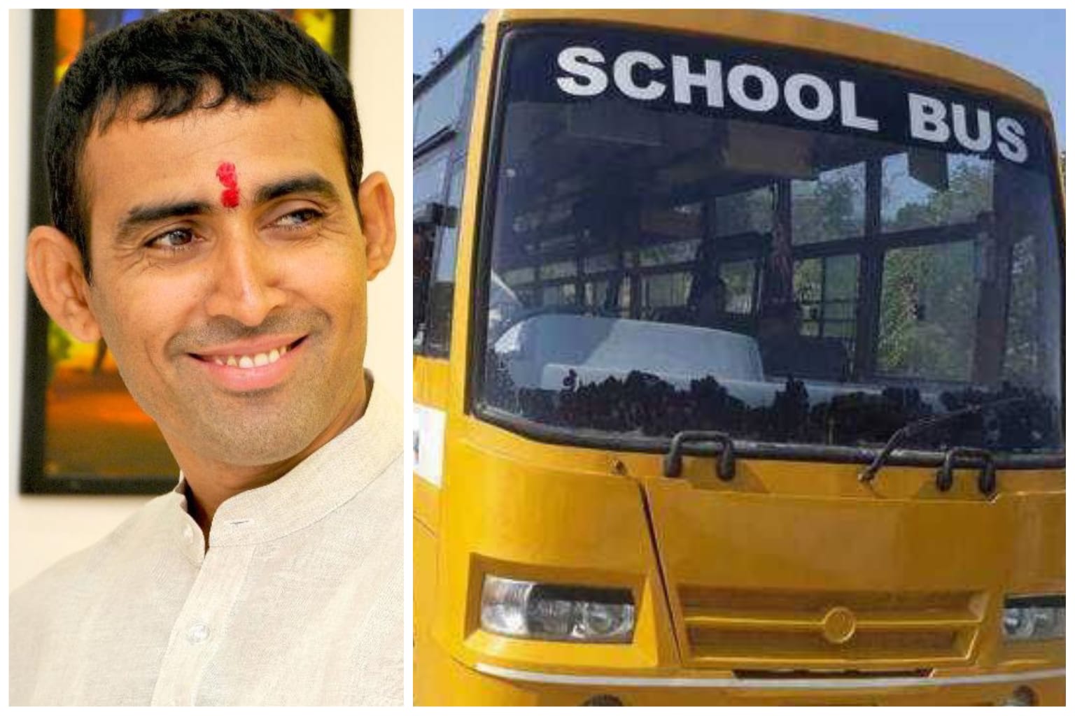 स्कूल बसच्या नियमांचे उल्लंघन करणाऱ्यांवर कारवाई करा; दीपक मोढवे-पाटील यांची शालेय शिक्षण मंत्र्यांकडे मागणी