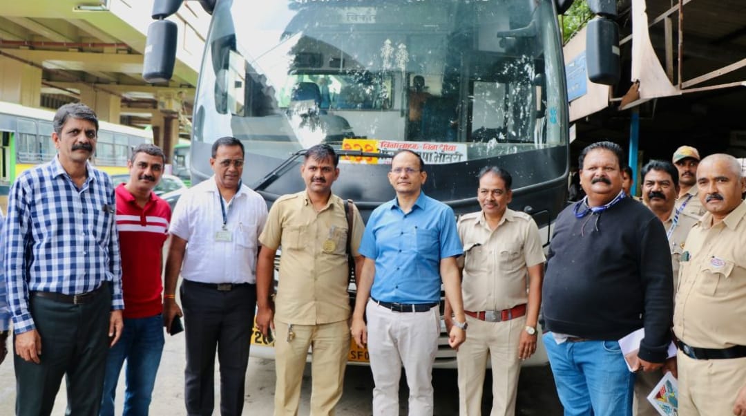 मनपा ते भोसरी प्रवास आता अधिक जलद; PMPML ची वातानुकूलित विनाथांबा, विनावाहक बस सेवा सुरू