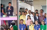 दृष्टीहीन उमराणी सरांच्या तोंडी गणिते सोडविण्याच्या युक्त्या पाहून विद्यार्थी भारावले..!