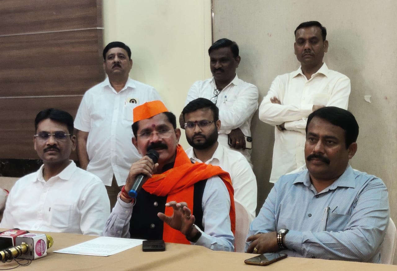 मराठा समाजाच्या आरक्षण मागणीसाठी एकनाथ पवारांचा भाजपला 'जय महाराष्ट्र'